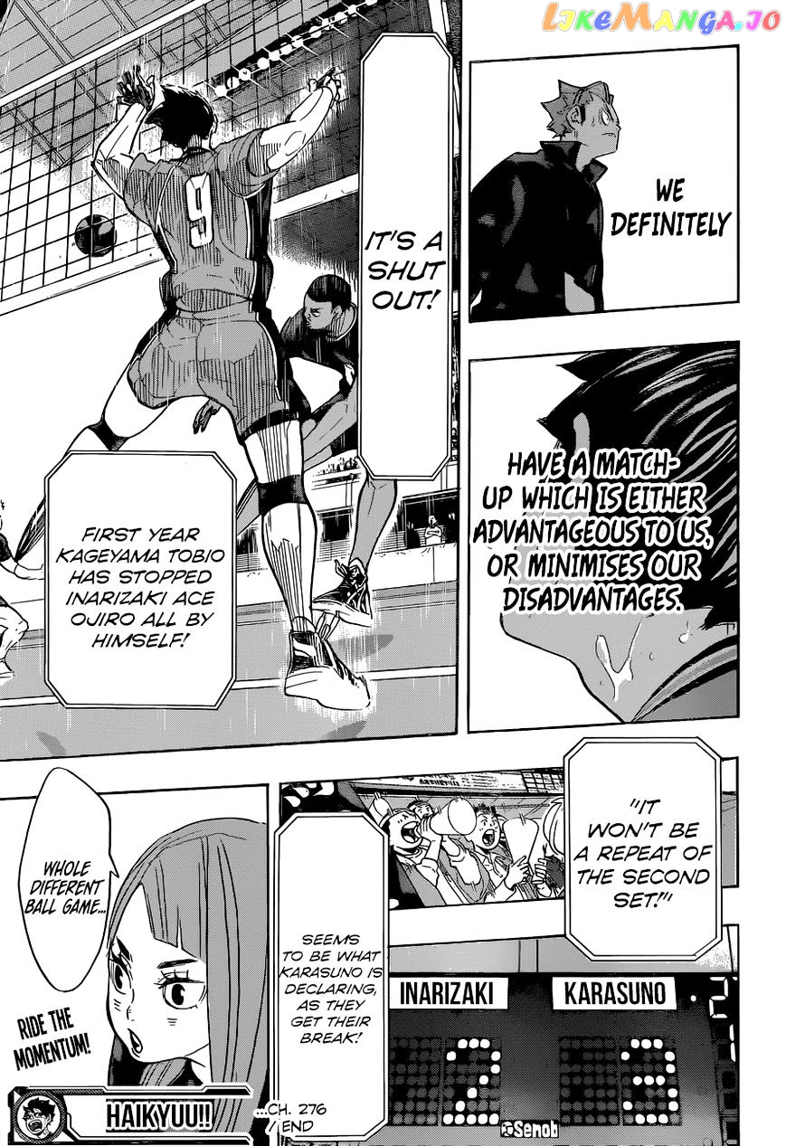 Haikyuu!!, Chapter 276 image 20